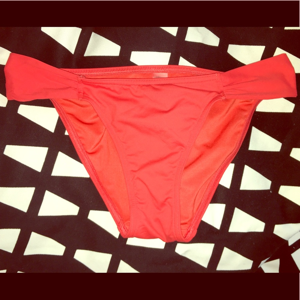 VS orange swimsuit bottoms